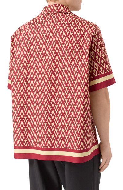 Хлопковая рубашка VALENTINO, арт. 7V3AA111/B20, фото 4