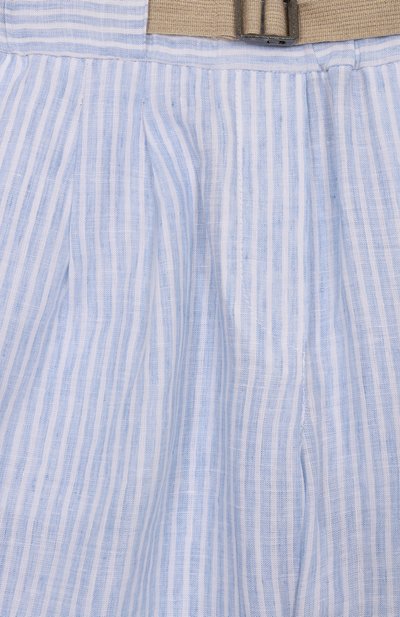 Льняные брюки BRUNELLO CUCINELLI, арт. BH762P236A, фото 3