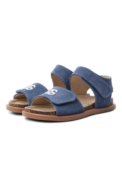 Замшевые сандалии DOLCE & GABBANA, арт. DL0094/AW871