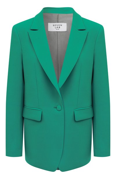 Женский жакет из вискозы SEVEN LAB, арт. J new green m
