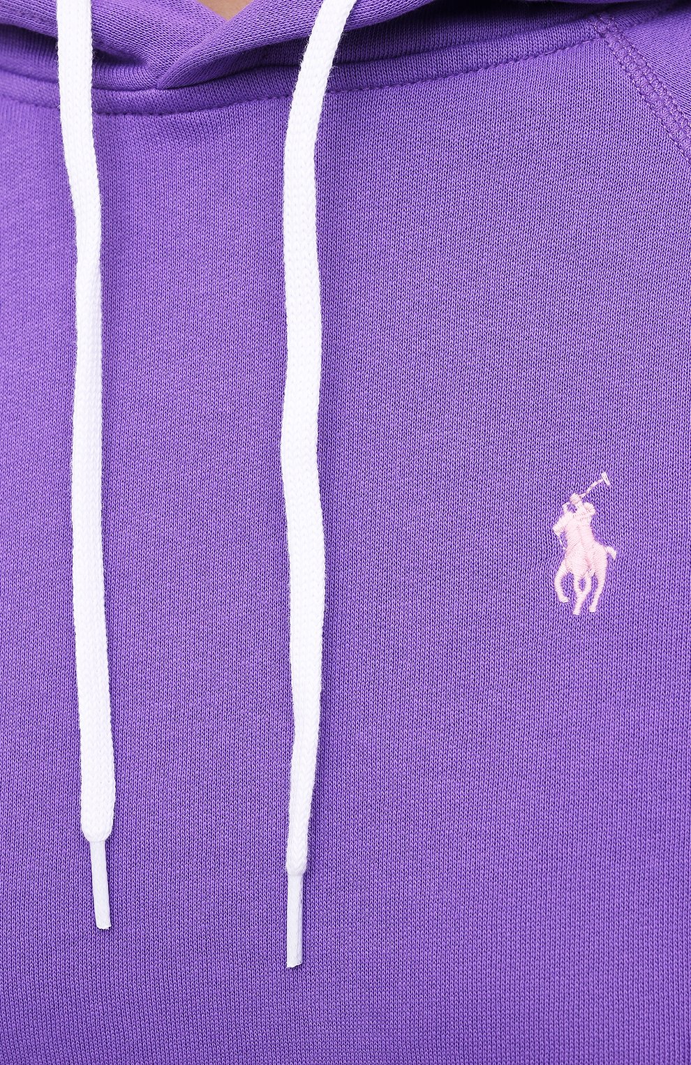 Хлопковое худи POLO RALPH LAUREN сиреневого цвета по цене 19150 руб., арт. 211794394, фото 5 Хлопковое худи POLO RALPH LAUREN, арт. 211794394, фото 5