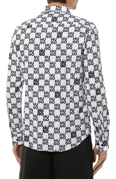 Хлопковая рубашка HUGO, арт. 50534257, фото 4