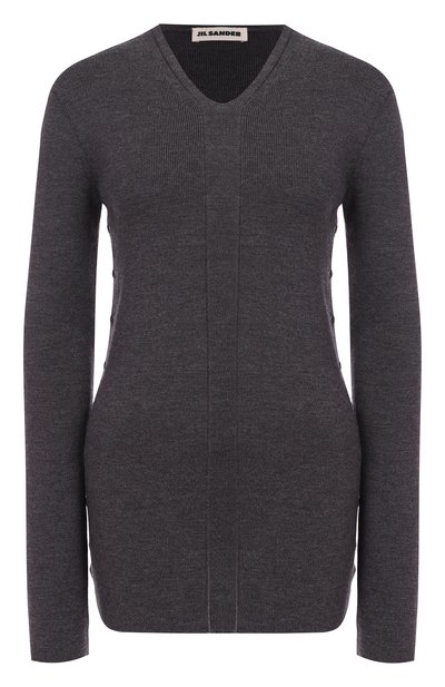 Женский шерстяной пуловер JIL SANDER, арт. J02GP0229/J14797