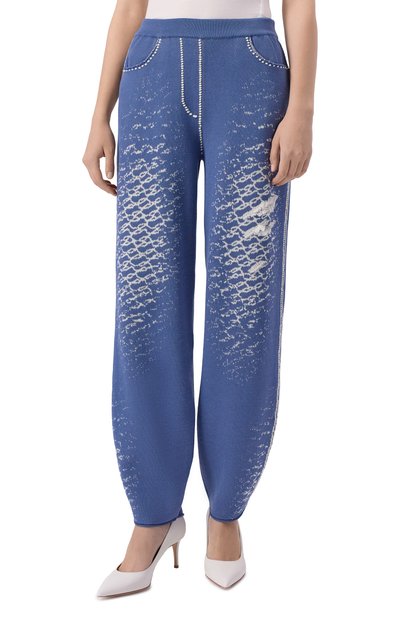 Брюки из шерсти и хлопка AND THE BRAND, арт. W26-P075-1202-419, фото 3