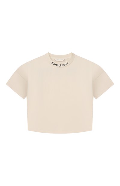 Хлопковая футболка PALM ANGELS, арт. PBAA002S26JER001