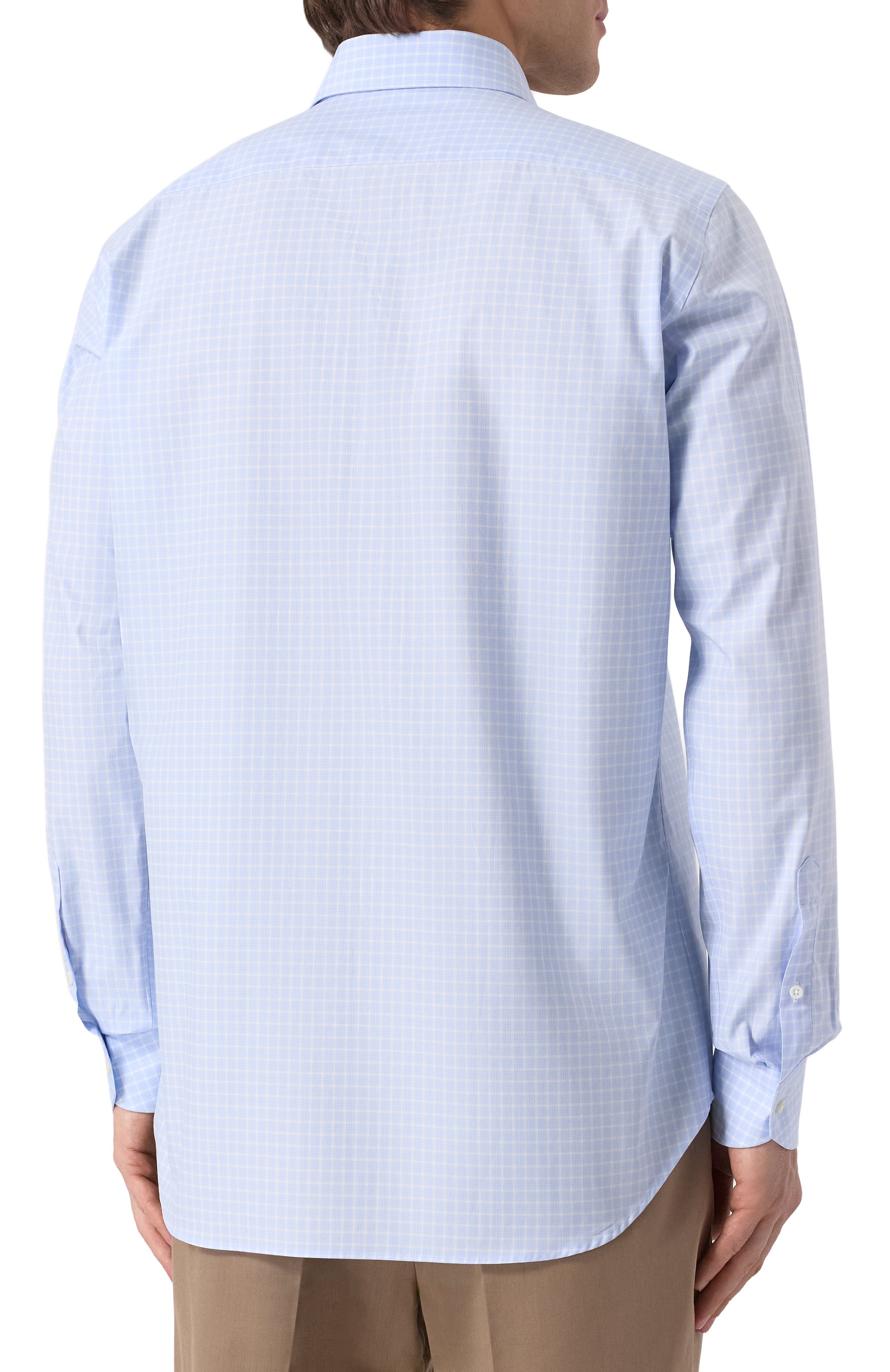 Хлопковая рубашка CANALI, арт. NCL7098/GR03304, фото 4