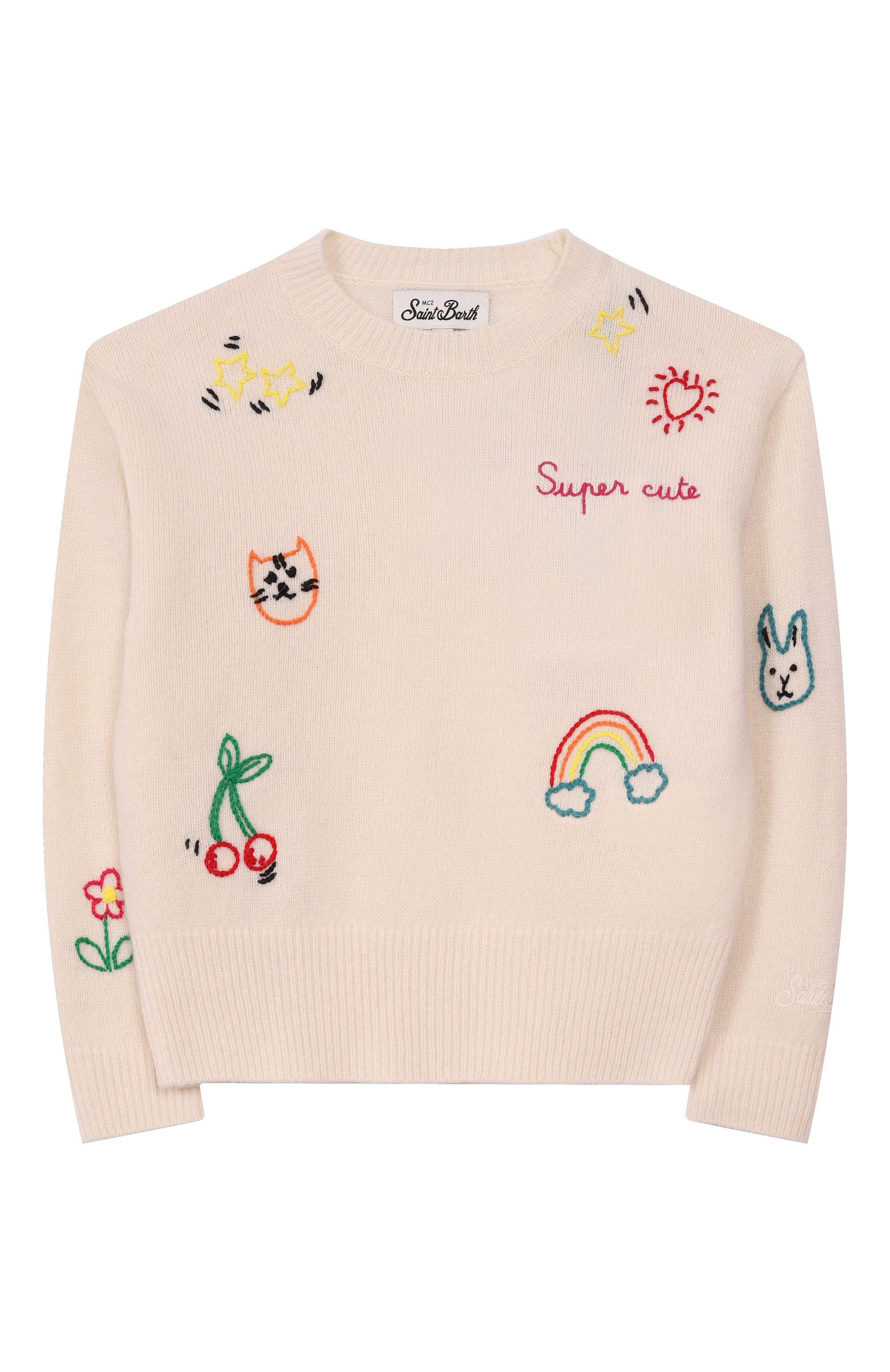 Шерстяной пуловер MC2 SAINT BARTH, арт. L0UI007-02143I/L0UISE JR W00L, фото 1