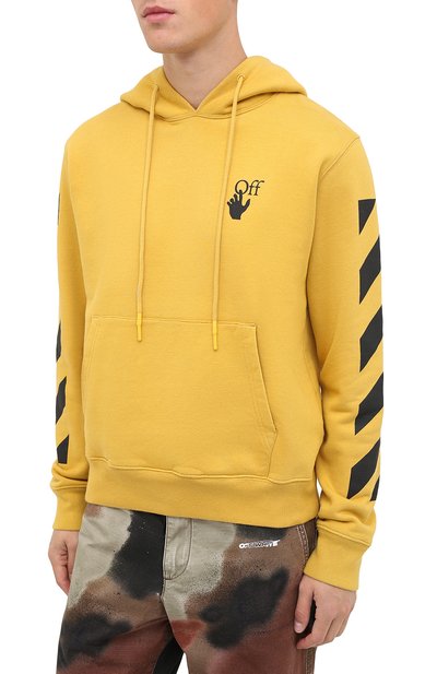 Хлопковое худи OFF-WHITE, арт. 0MBB034F20FLE0091610, фото 3