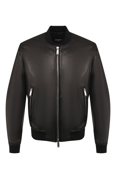 Кожаный бомбер DSQUARED2, арт. S74AM0891/SY1352, фото 1