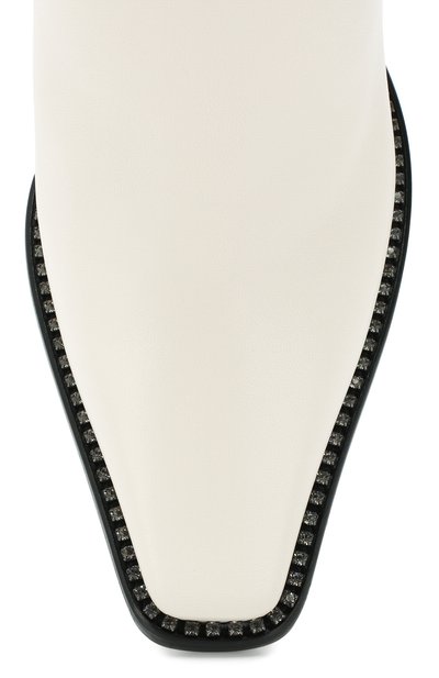 Кожаные ботильоны brecken 100 JIMMY CHOO, арт. BRECKEN 100/NCI, фото 5