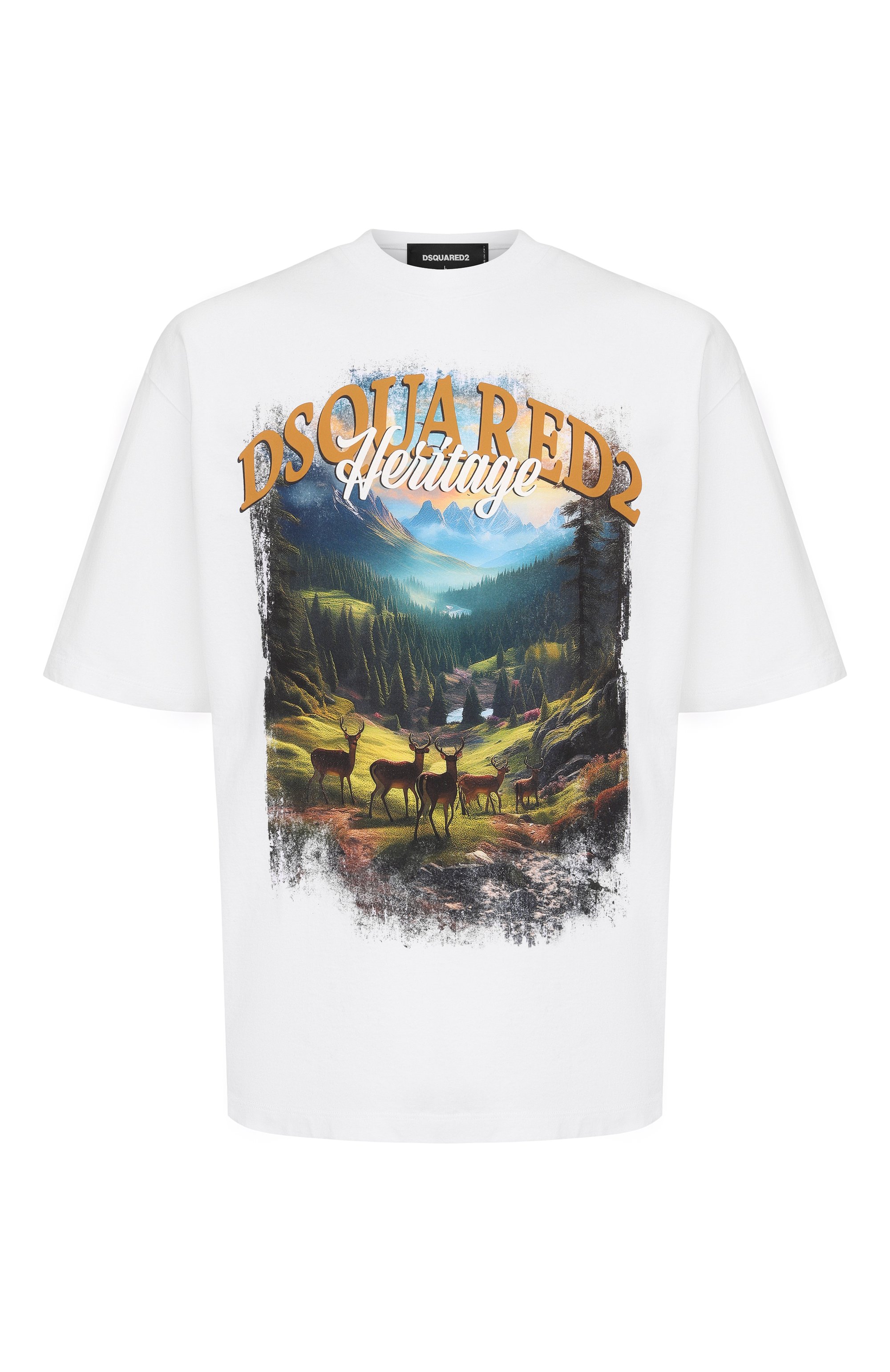 Хлопковая футболка DSQUARED2, арт. S74GD1467/S24583, фото 1
