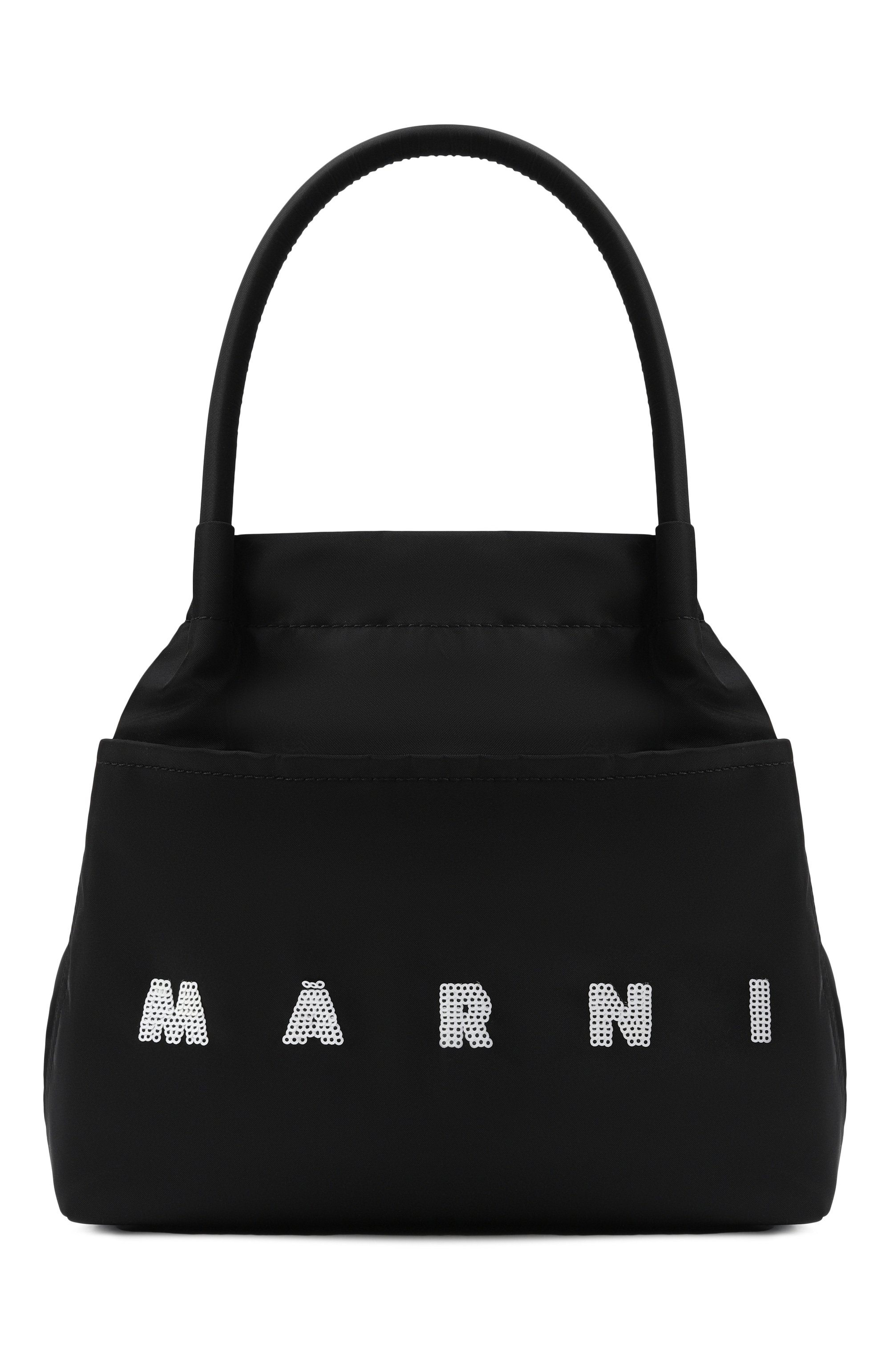 Сумка MARNI черного цвета по цене 26600 руб., арт. M01829/M00WS, фото 1 Сумка MARNI, арт. M01829/M00WS, фото 1