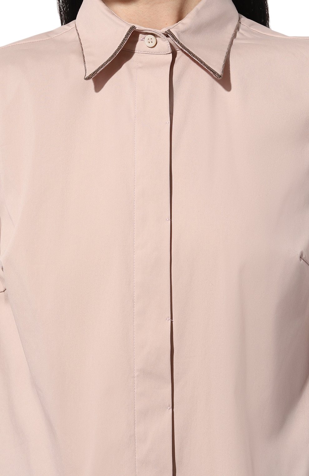 Хлопковая рубашка BRUNELLO CUCINELLI, арт. M0091MA616, фото 5