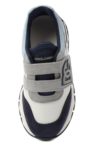 Комбинированные кроссовки dg running DOLCE & GABBANA, арт. DA5187/AA954/24-28, фото 4