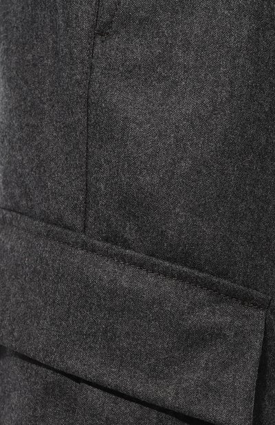 Шерстяные брюки-карго CORNELIANI, арт. 924L02-3818111, фото 5