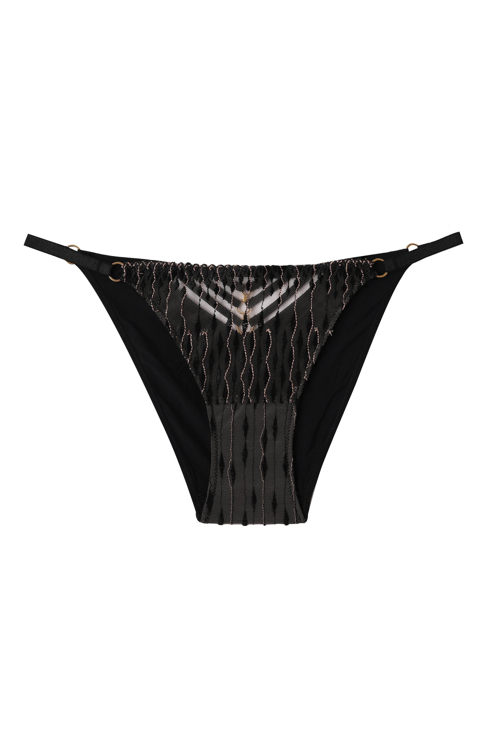 Трусы-слипы AUBADE черного цвета по цене 13440 руб., арт. 3D20, фото 1 Трусы-слипы AUBADE, арт. 3D20, фото 1