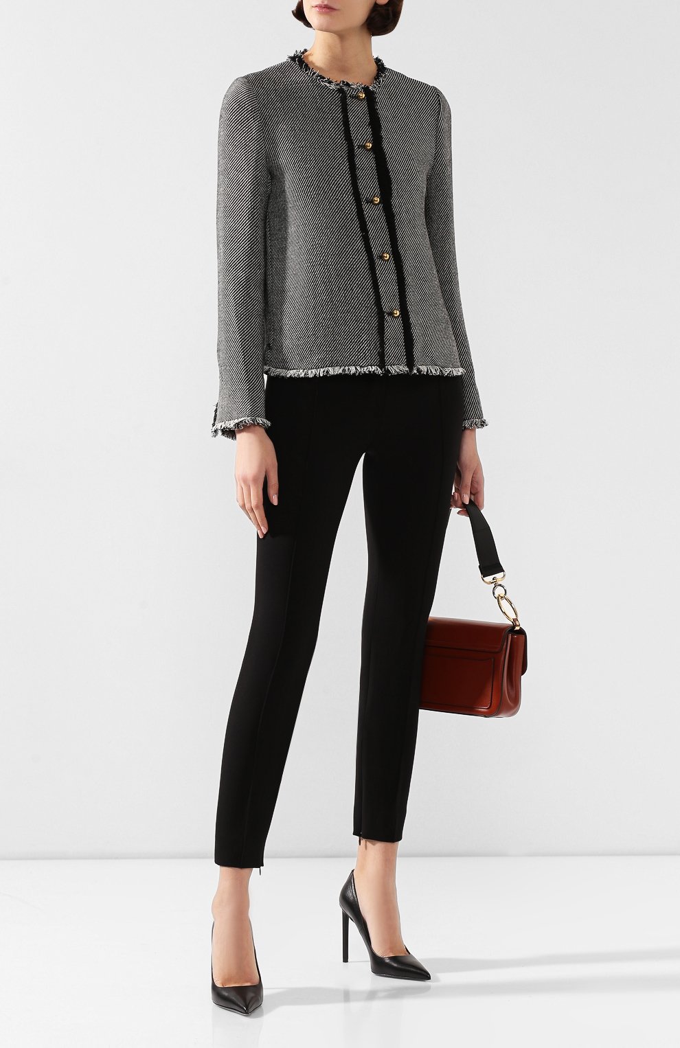 Жакет BY MALENE BIRGER черного цвета по цене 46700 руб., арт. Q67382005/MALIN, фото 2 Жакет BY MALENE BIRGER, арт. Q67382005/MALIN, фото 2