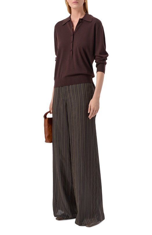 Брюки Dries Van Noten 010946-2267-703 Коричневый  010946-2267-703 Фото 2