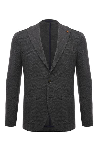 Мужской пиджак из шерсти и хлопка SARTORIA LATORRE, арт. JD74/JG031