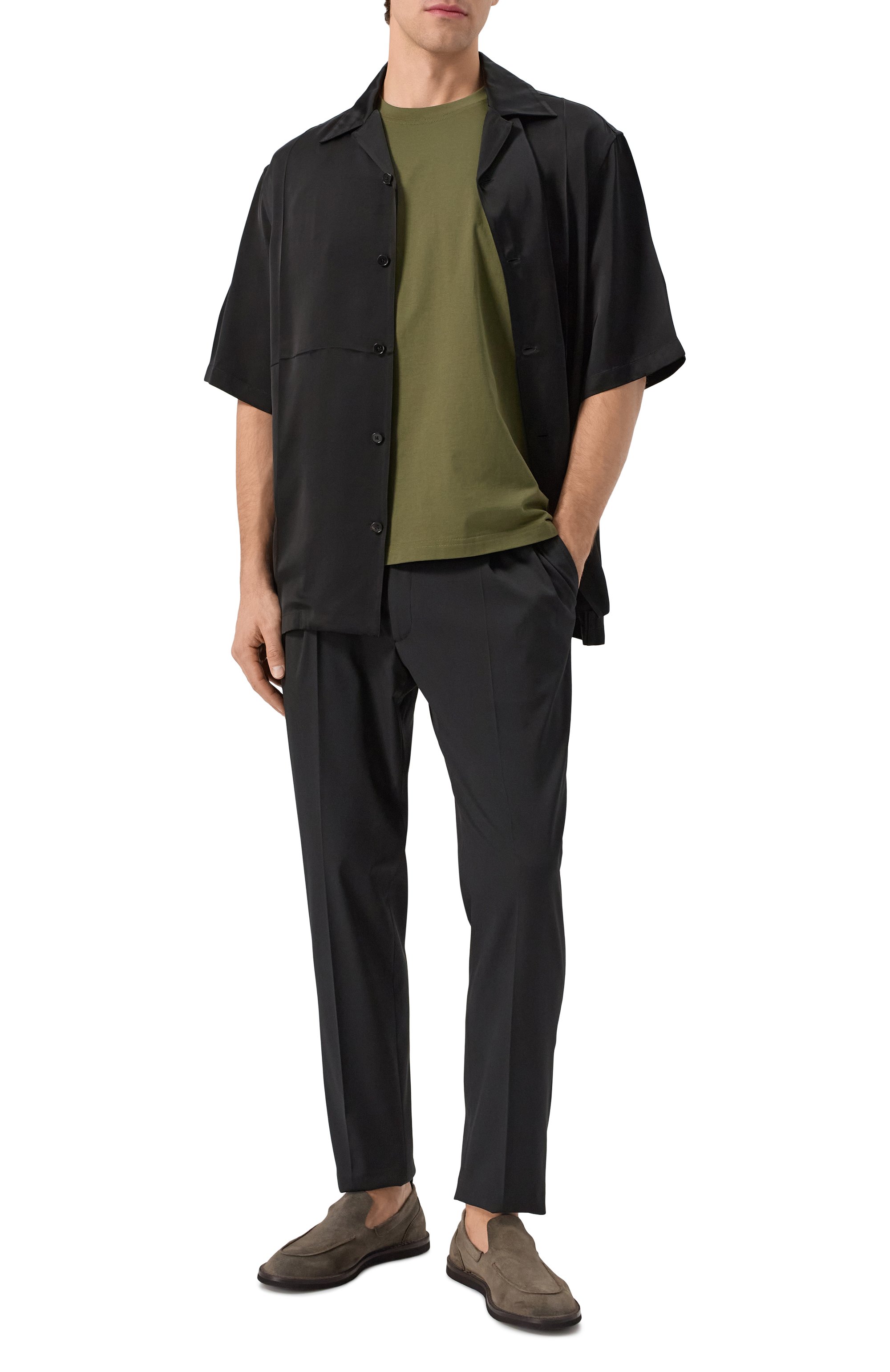 Хлопковая футболка BOTTEGA VENETA, арт. 813903/V4KJ0, фото 2