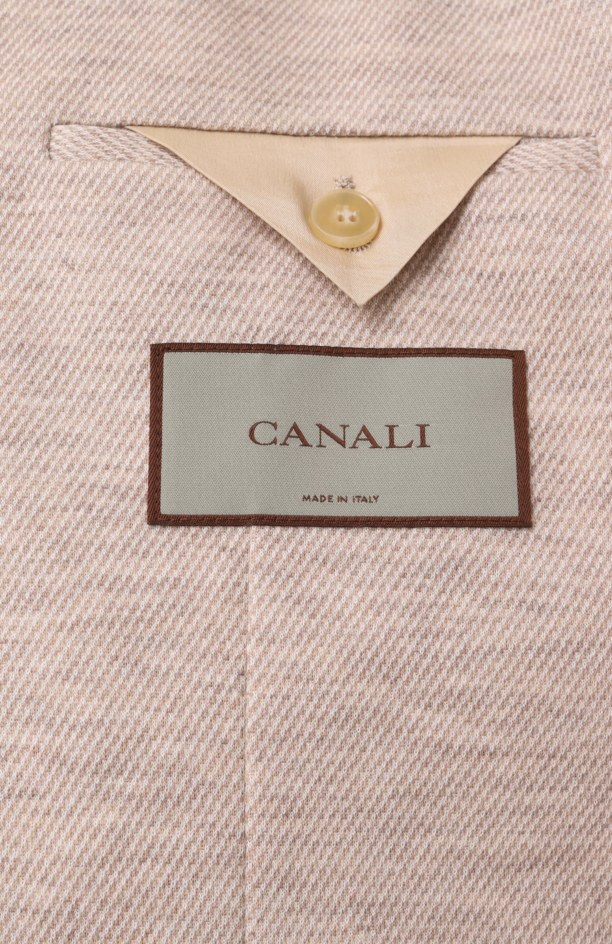 Пиджак из шерсти и хлопка CANALI, арт. J0147/JI02710, фото 9