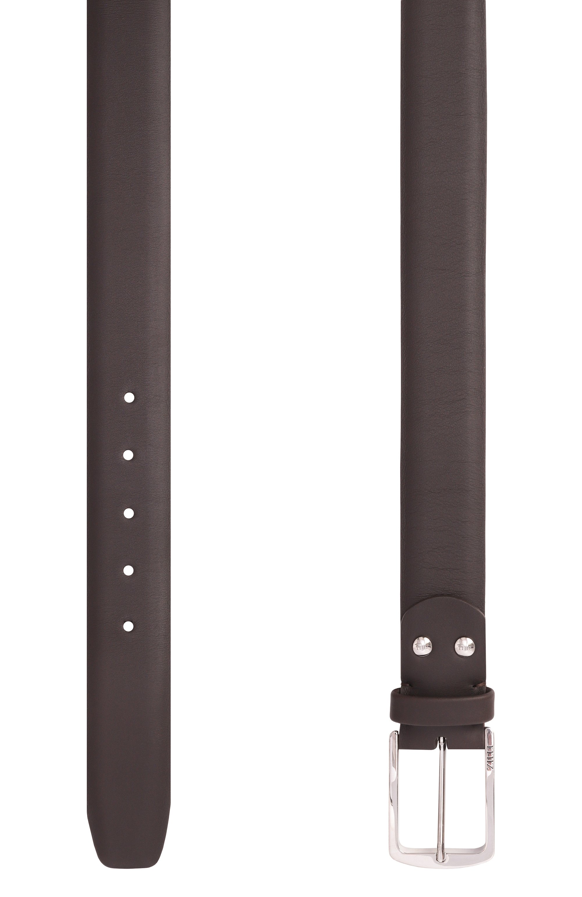 Кожаный ремень ZILLI, арт. B01235M1015VPAL00, фото 3