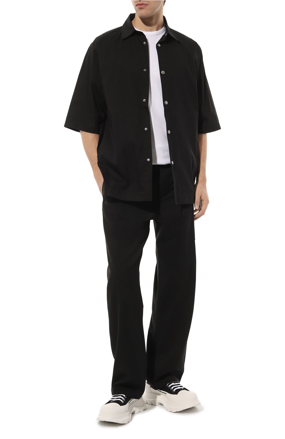 Текстильные ботинки tread slick ALEXANDER MCQUEEN, арт. 705660/W4MV2, фото 2