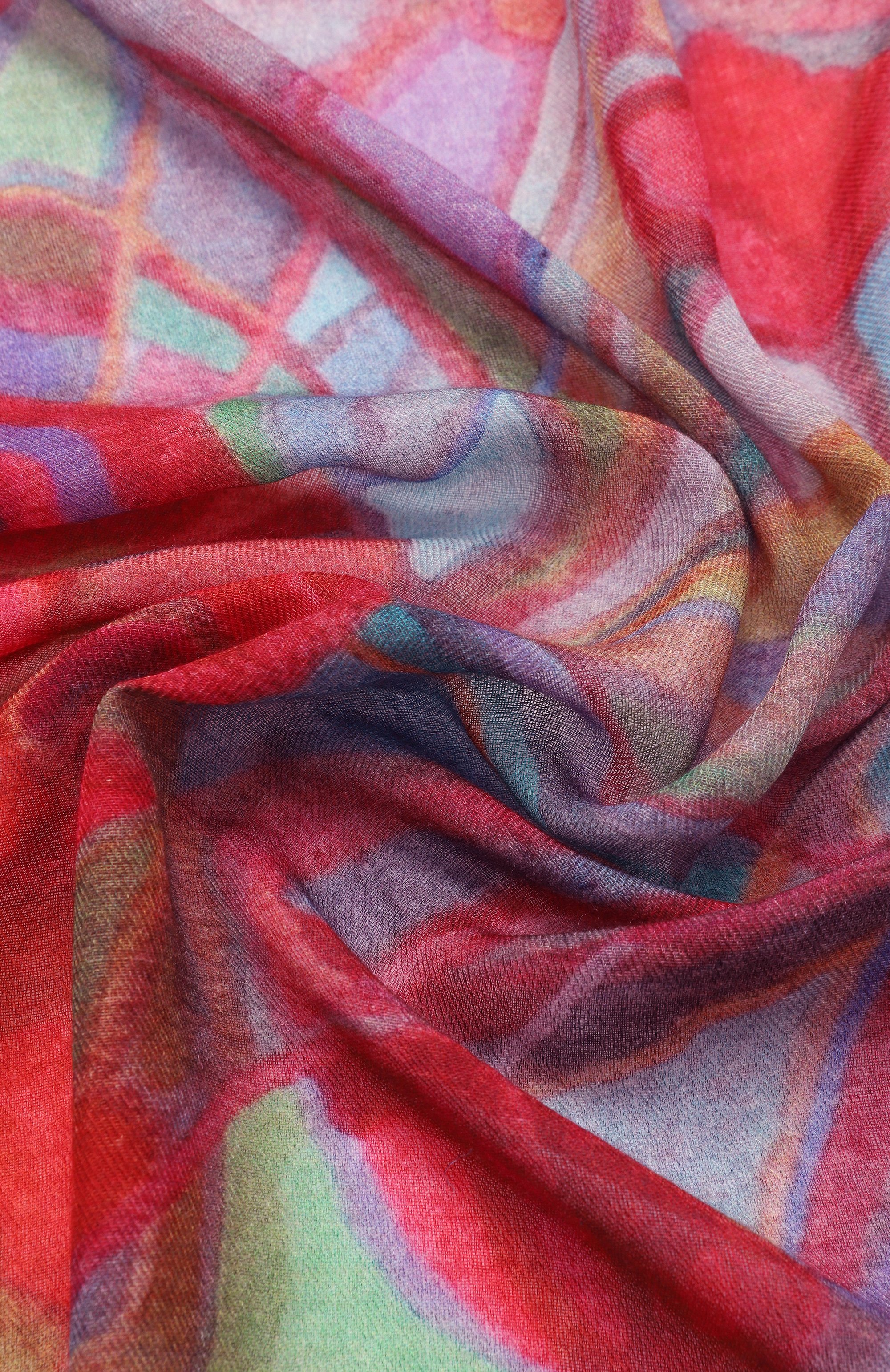 Шаль армения из кашемира и шерсти GOURJI, арт. 91121455/5571117, фото 3