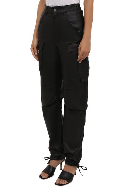 Кожаные джоггеры THE ATTICO, арт. 213WCP38/L037, фото 3