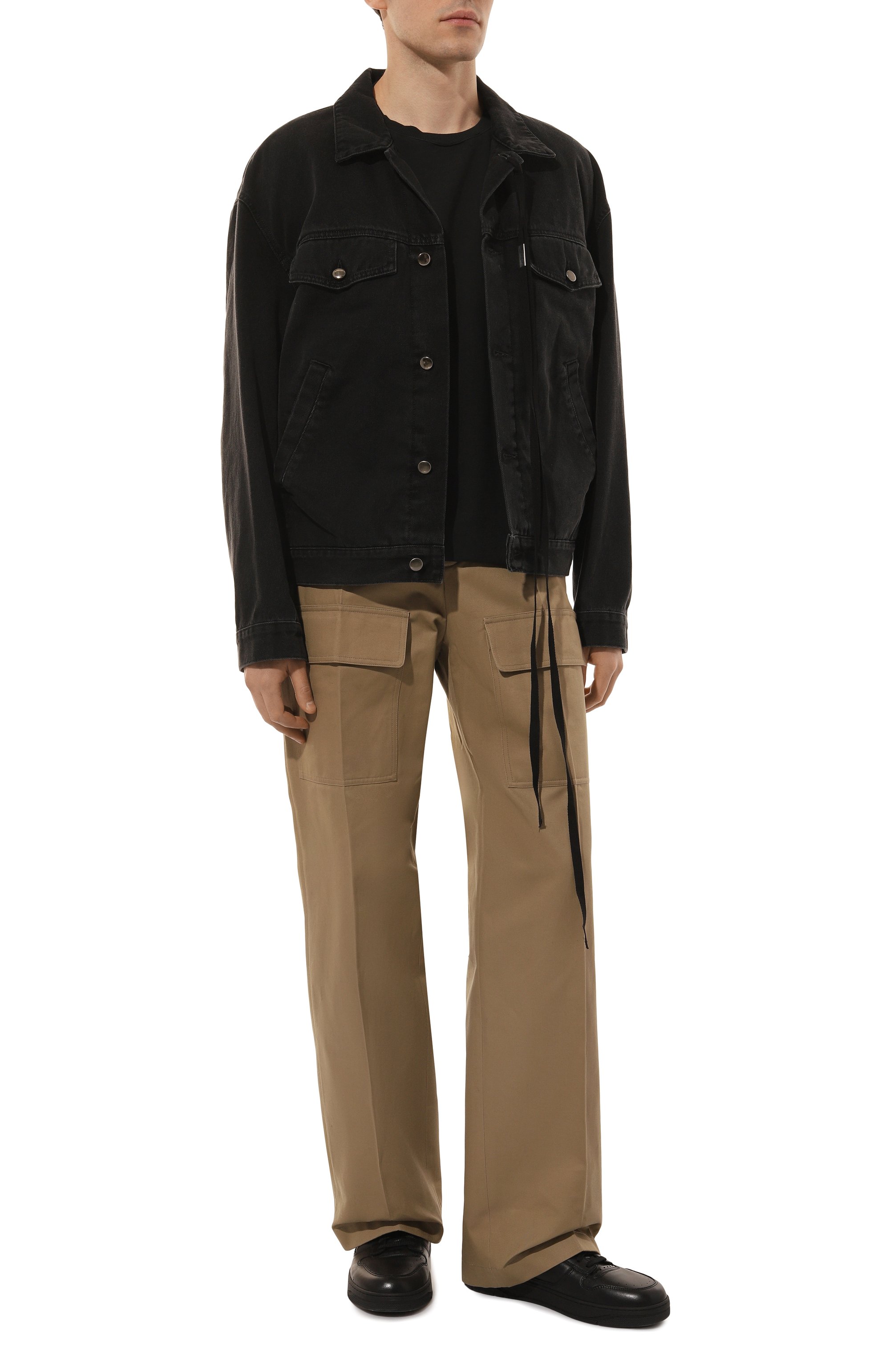 Хлопковые брюки-карго GUCCI, арт. 762309/ZAPR0, фото 2