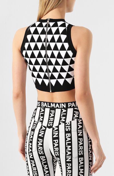 Топ из вискозы BALMAIN, арт. RF00056/K370, фото 4