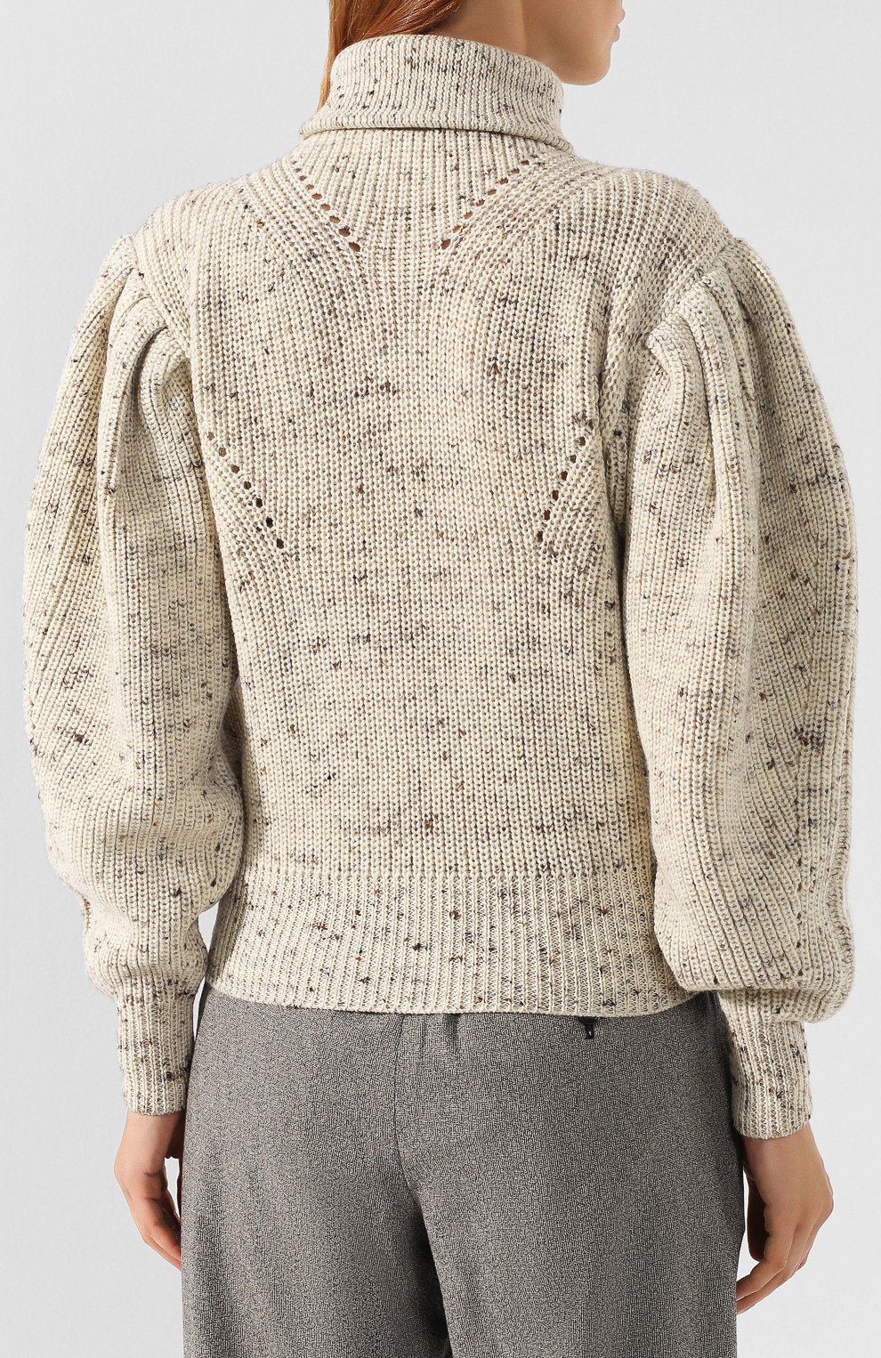 Шерстяной свитер ISABEL MARANT, арт. PU1167-19H038I/KUMA, фото 4