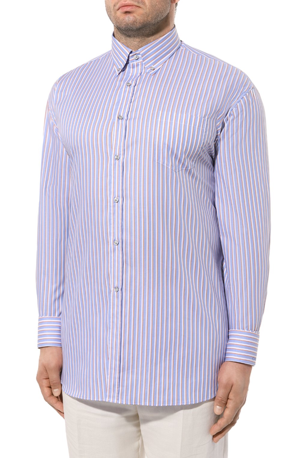 Хлопковая рубашка PAUL&SHARK, арт. 24413124R, фото 3