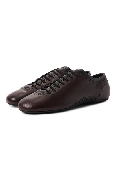 Мужские кожаные кроссовки DRIES VAN NOTEN, арт. 021706/0103