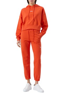Женские кожаные кеды MSGM белого цвета, арт. 3841MDS506/787 | Фото 2 (Подошва: Платформа; Материал внутренний: Натуральная кожа; Драгоценные камни: Проставлено; Материал сплава: Проставлено; Материал внешний: Натуральная кожа; Кросс-КТ: Низкие; Стили: Кэжуэл; Материал утеплителя: Без утеплителя)