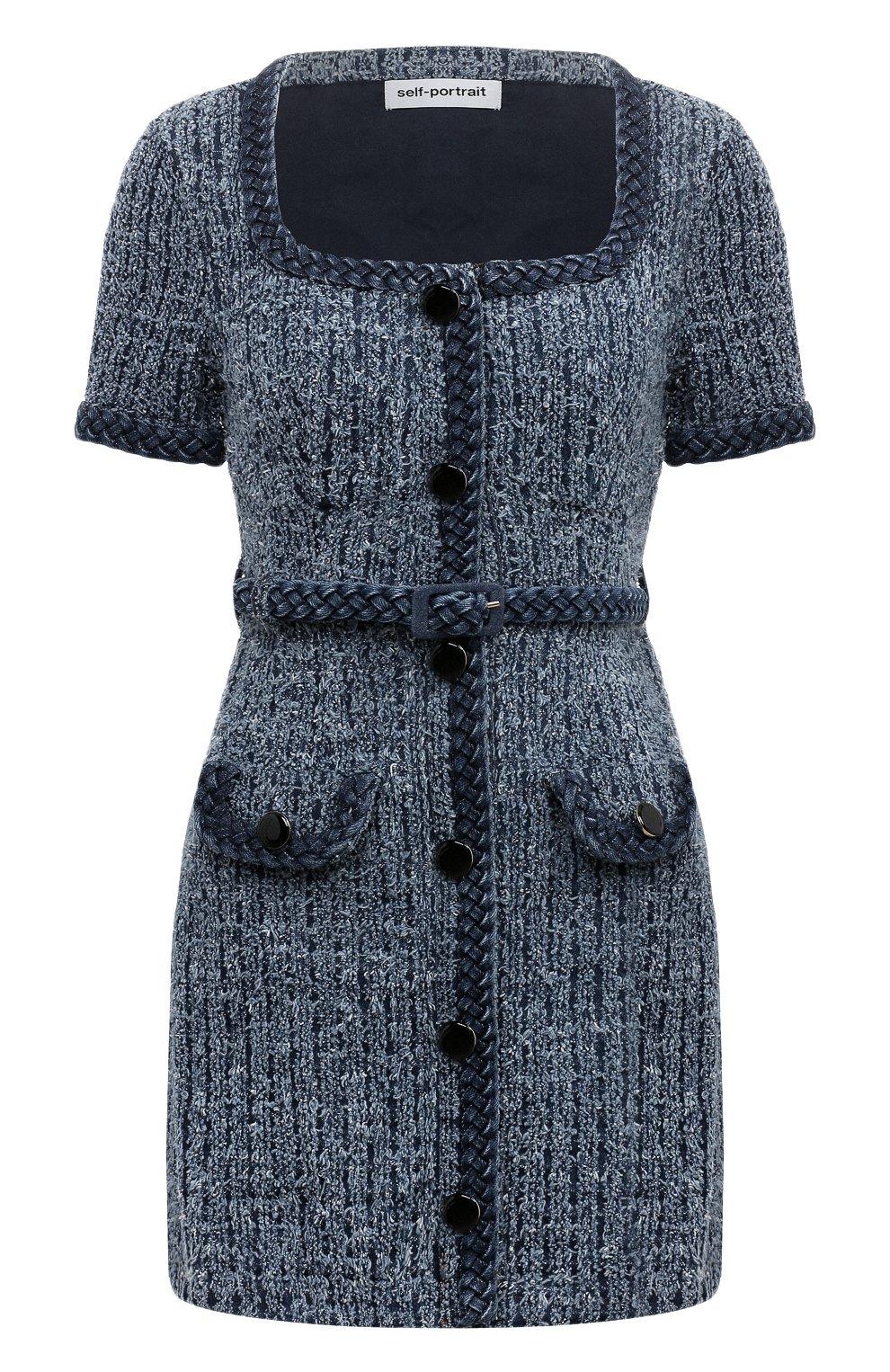 Джинсовое платье SELF-PORTRAIT, арт. PF24-836S-BL, фото 1
