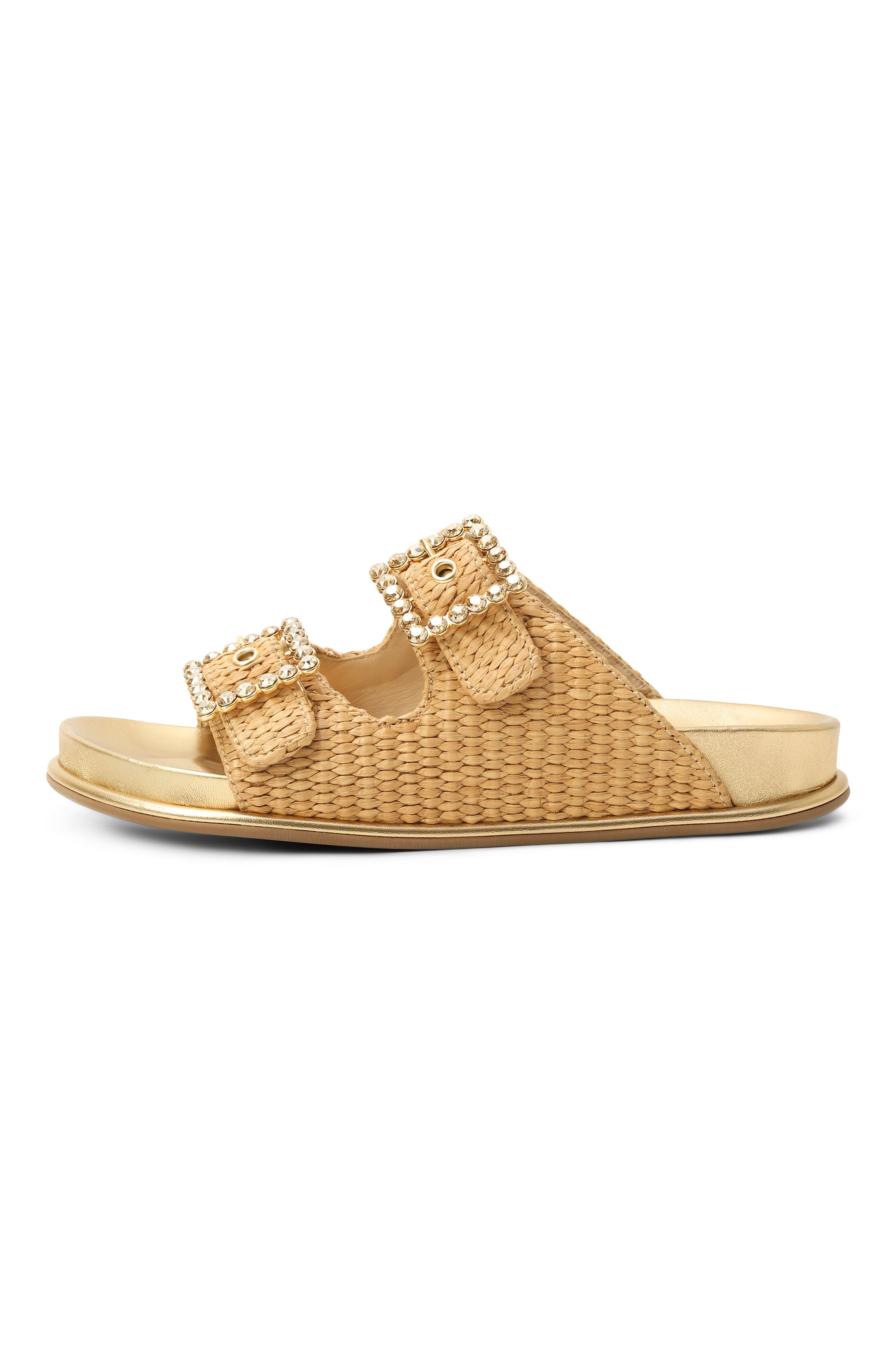 Шлепанцы poolside из рафии LE SILLA бежевого цвета по цене 75300 руб., арт. 3770B040MTPPMA0, фото 4 Шлепанцы poolside из рафии LE SILLA, арт. 3770B040MTPPMA0, фото 4