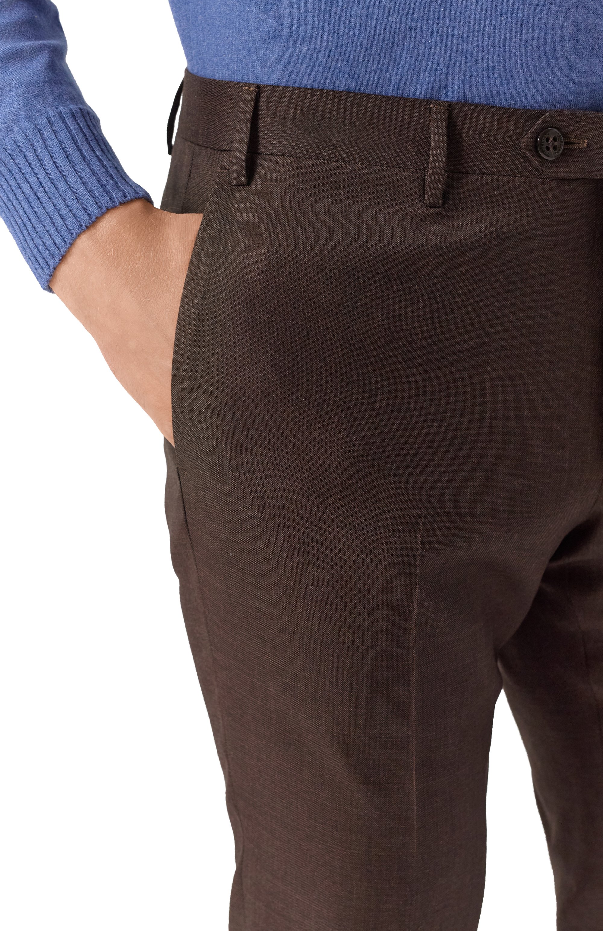 Шерстяные брюки CORNELIANI, арт. 255B01-2517087, фото 5