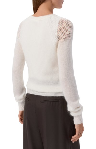 Кардиган из шерсти и шелка MVST, арт. M26.1MW.KA63.1/Y009 KID M0HAIR, фото 4