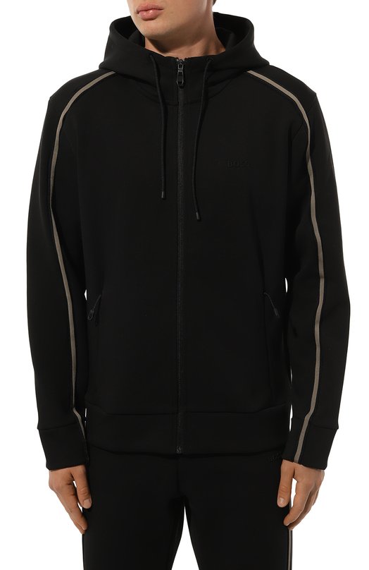 Толстовка BOSS Green Чёрный, фото 3