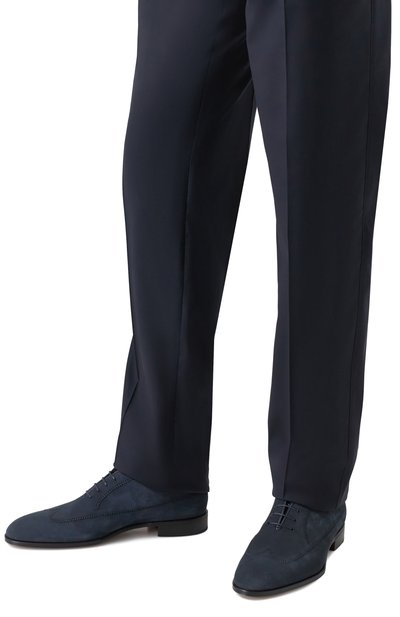 Замшевые оксфорды ZILLI, арт. H0124AM1107VLSW03, фото 3