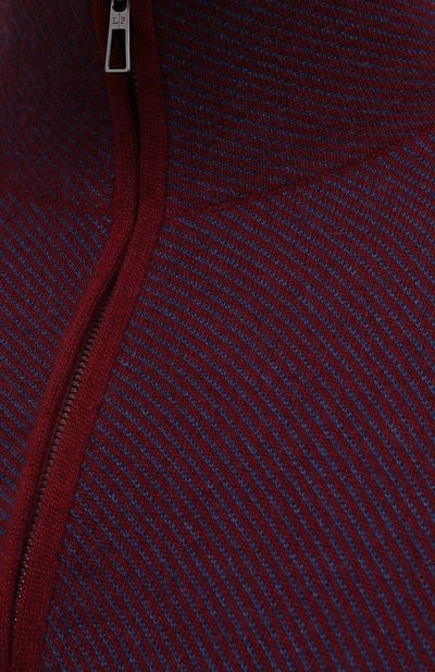 Кашемировый джемпер LORO PIANA бордового цвета по цене 89450 руб., арт. FAG4525, фото 5 Кашемировый джемпер LORO PIANA, арт. FAG4525, фото 5