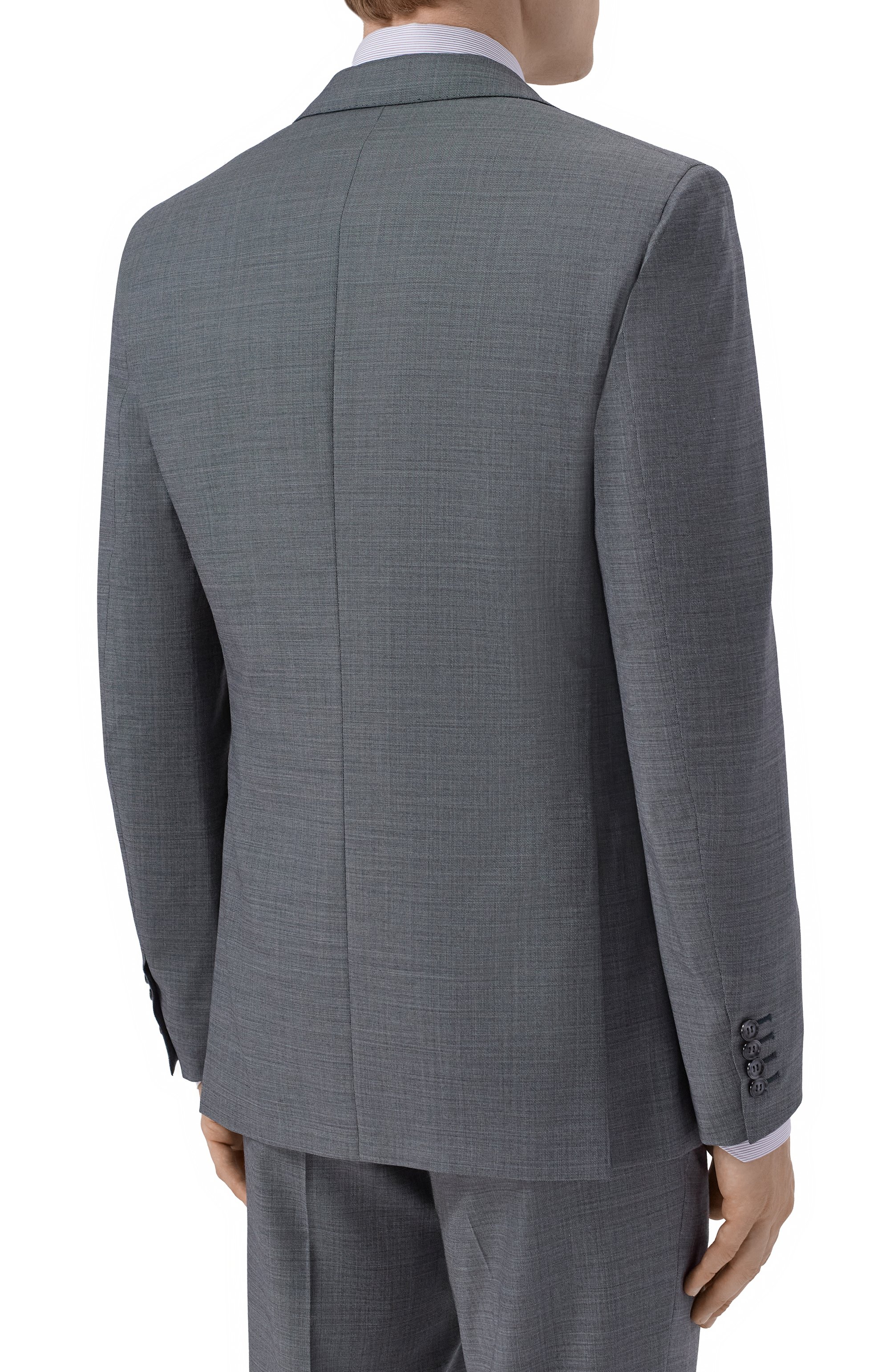 Шерстяной костюм BRIONI темно-серого цвета по цене 536500 руб., арт. RANP19/04A7R, фото 3 Шерстяной костюм BRIONI, арт. RANP19/04A7R, фото 3
