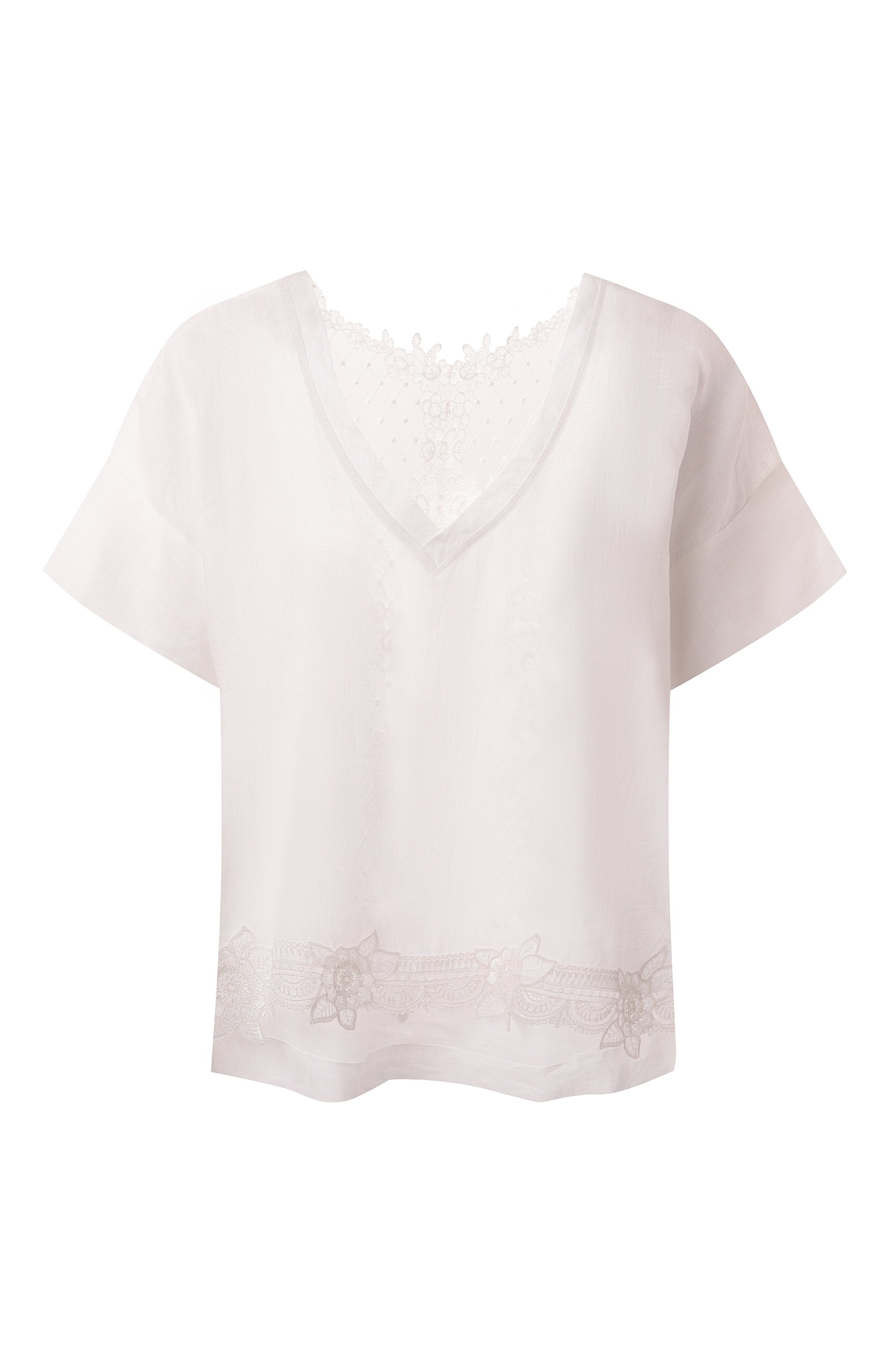 Топ изо льна и вискозы MAURIZIO, арт. W08040679, фото 1