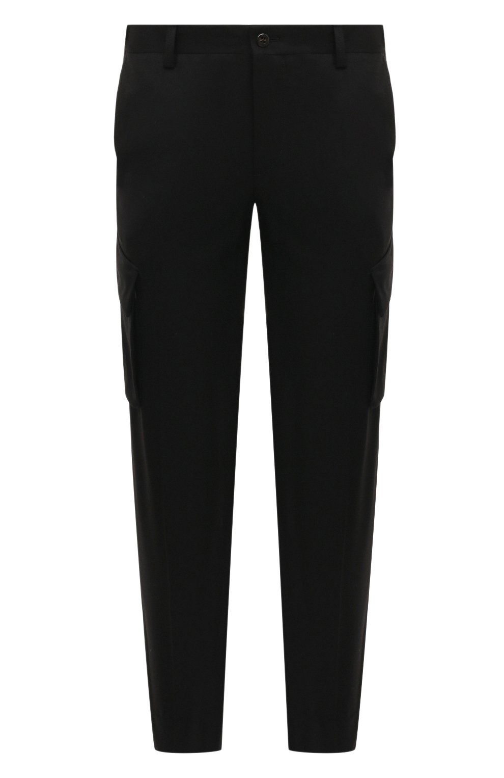 Шерстяные брюки-карго CORNELIANI черного цвета по цене 47900 руб., арт. 944L02-9418111, фото 1 Шерстяные брюки-карго CORNELIANI, арт. 944L02-9418111, фото 1