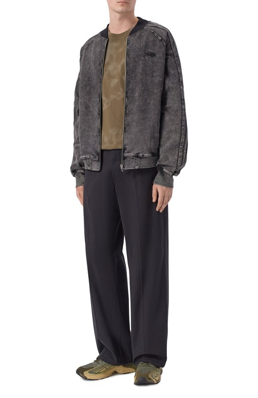 Хлопковая толстовка Diesel A19938/0DCCJ Серый  A19938/0DCCJ Фото 2