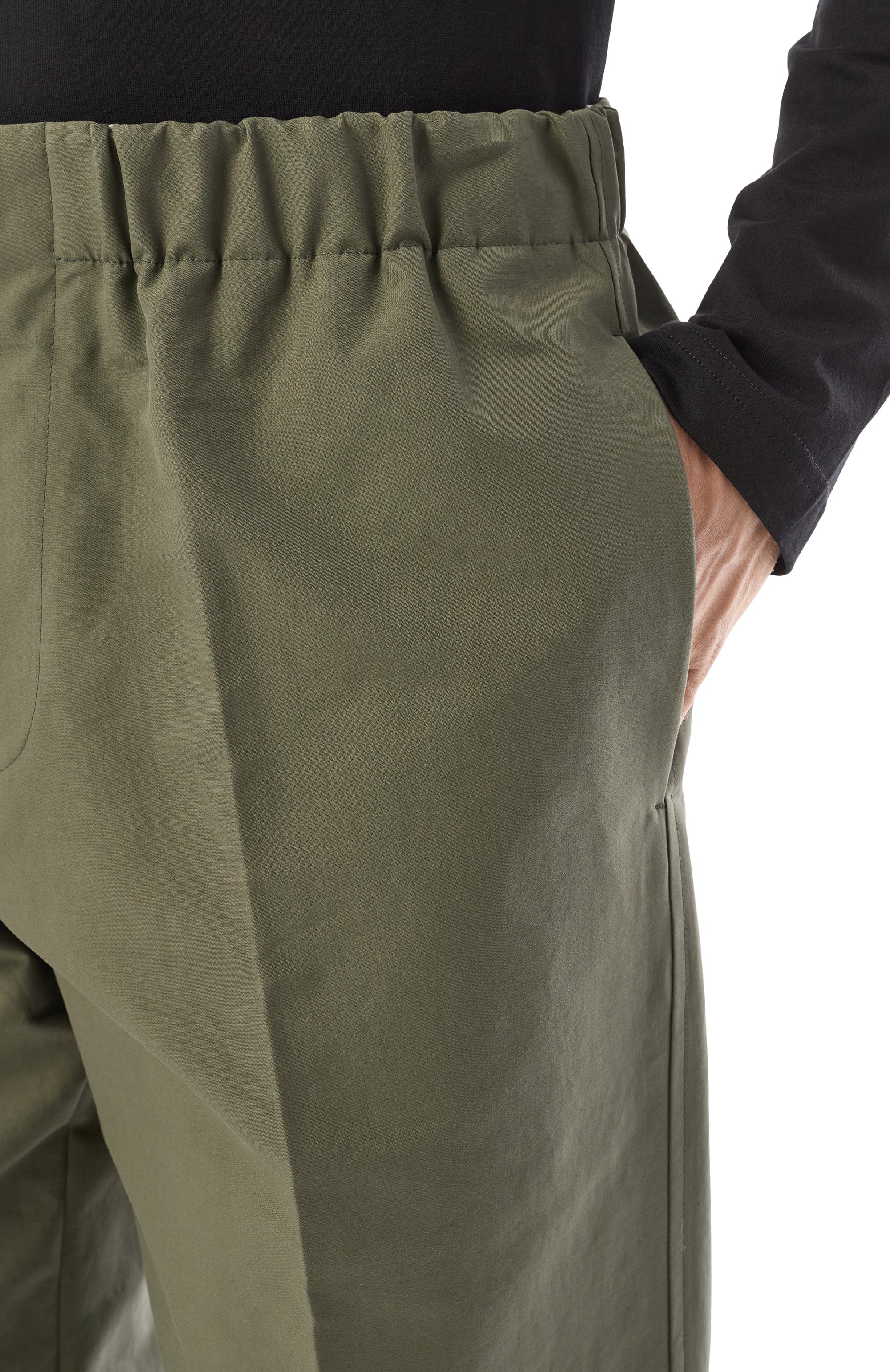 Хлопковые брюки JIL SANDER, арт. J23KA0005/J45225, фото 5