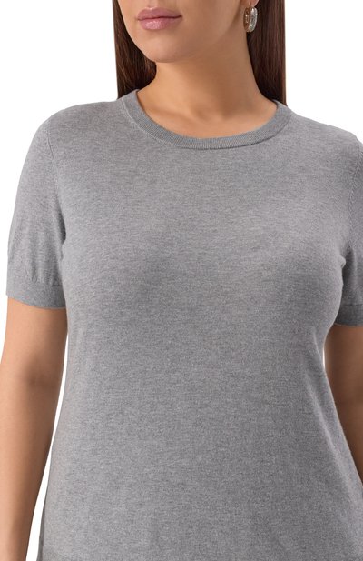 Пуловер из хлопка и кашемира MARINA SPORT, арт. TAZZINA, фото 5