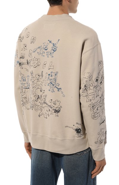 Хлопковый свитшот DOMREBEL, арт. M GIGGLES SWEATSHIRT/SWEATSHIRT, фото 4