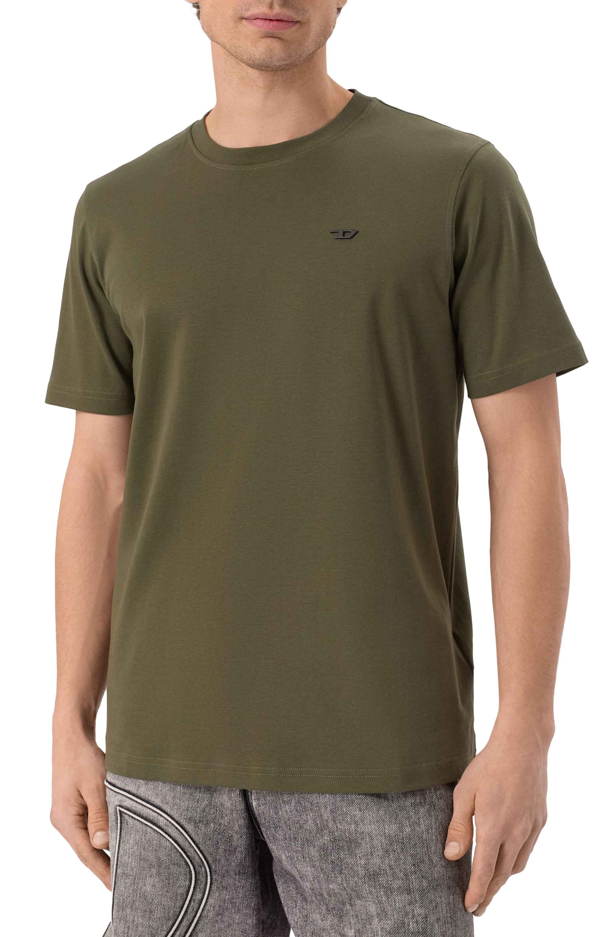 Хлопковая футболка DIESEL, арт. A18549/0AIJU, фото 3